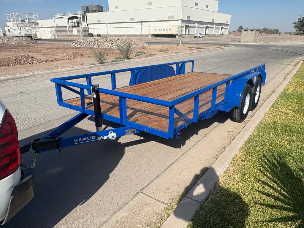 REMOLQUE CAMA BAJA 3 TONELADAS