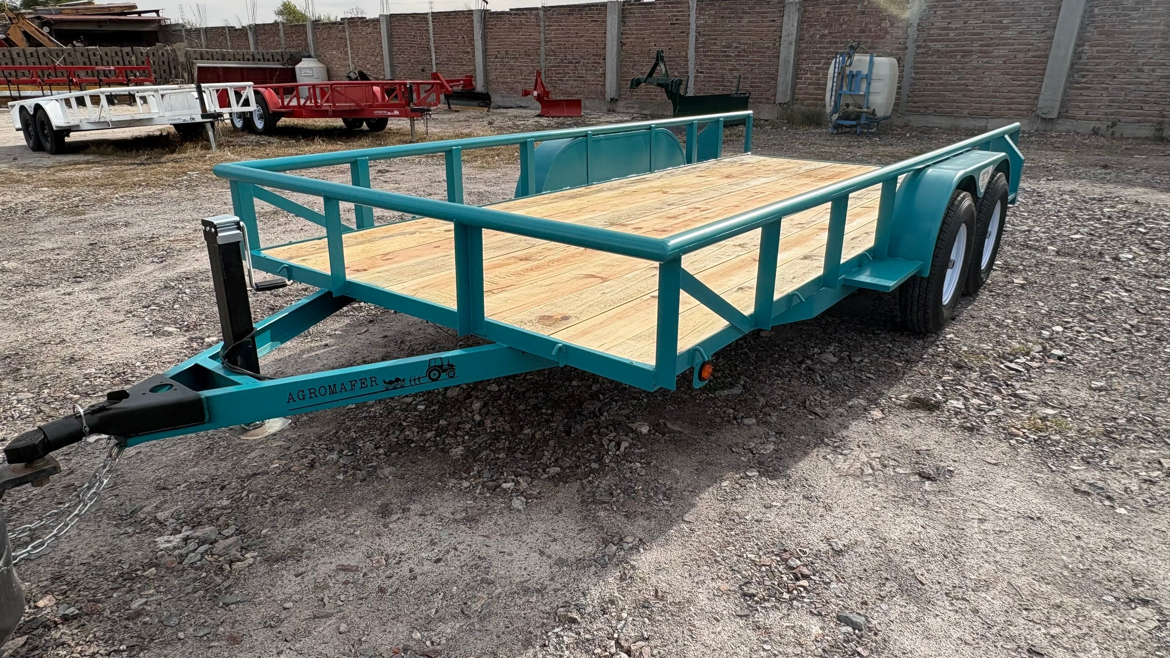 REMOLQUE CAMA BAJA 7X16 PIES 3 TON